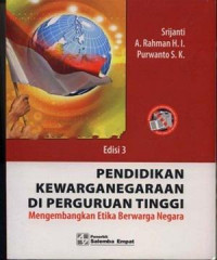 Pendidikan Kewarganegaraan Di Perguruan Tinggi Mengembangkan Etika Berwarga Negara