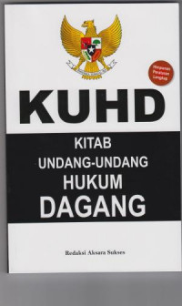 KUHD:Kitab Undang-Undang Hukum Dagang