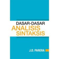 Dasar- Dasar Analisis Sintaksis