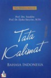 Image of Tata Kalimat Bahasa Indonesia