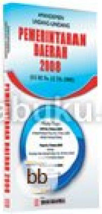 Image of AMANDEMEN UNDANG-UNDANG PEMERINTAH DAERAH 2008 (UU RI No. 12 Th. 2008)