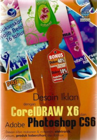 PAS - Panduan Aplikatif dan Solusi : Desain Iklan dengan Corel Draw X6 dan Adobe Photoshop CS6