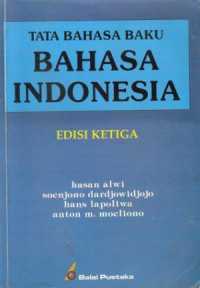 Tata Bahasa Baku : Bahasa Indonesia