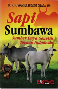 Sapi Sumbawa ; Sumber Daya Genetik Ternak Indonesia