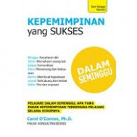 Kepemimpinan Yang Sukses Dalam Seminggu