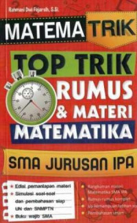 Matematrik : Top Trik Rumus dan Materi Matematika SMA Jurusan IPA