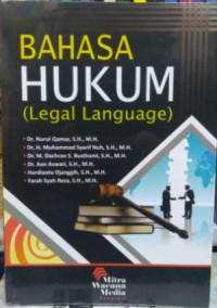 Bahasa Hukum (Legal Language)