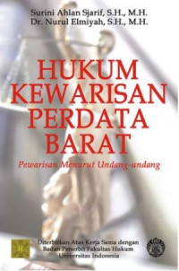 Hukum Kewarisan Perdata Barat : Pewarisan Menurut Undang-Undang