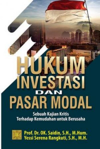 Hukum Investasi Dan Pasar Modal