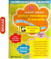 10 Menit Sehari Pintar Membaca & Menulis