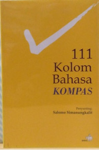 111 Kolom Bahasa Kompas