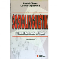 Sosiolinguistik: Perkenalan Awal