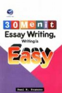 30 Menit Essy Writing, Writing Is Easy