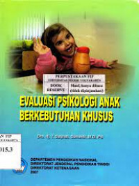 Evaluasi Psikologi Anak Berkebutuhan Khusus