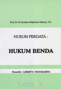 Hukum Perdata : Hukum Benda
