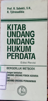 Kitab Undang-Undang Hukum Perdata