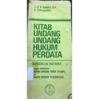 Kitab Undang Undang Hukum Perdata