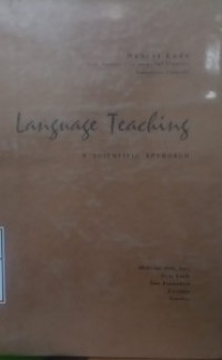 Language Teaching: A Scientific Approach