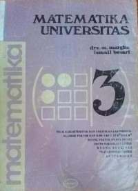 Matematika Universitas, Jilid III