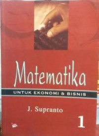 Matematika Untuk Ekonomi & Bisnis