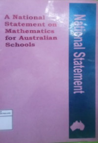 A National Statement on Mathematics for Australian Schools