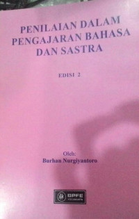 Penilaian Dalam Pengajaran Bahasa Dan Sastra