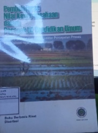 Pembelajaran Nilai Kewirausahaan dalam Perspektif Pendidikan Umum (Prinsip-prinsip dan Vektor-vektor Percepatan Proses Internalisasi Nilai Kewirausahaan)