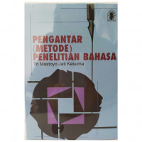 Pengantar (metode) Penelitian Bahasa