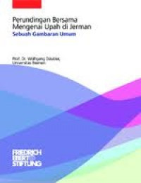 Perundingan Bersama Mengenai Upah Di Jerman