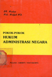 Pokok-Pokok Hukum Administrasi Negara