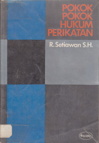 Pokok-Pokok Hukum Perikatan