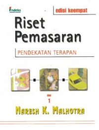 Riset Pemasaran Pendekatan Terapan Jilid 1