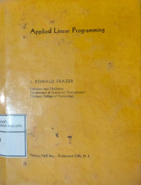 Applied Linear Programming