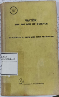 Water : The Mirror of Science