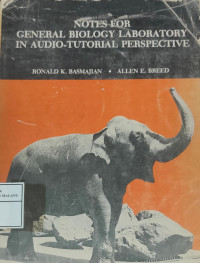Notes For General Biology Laboratory in Audio-Tutorial Perspective