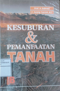 Kesuburan dan Pemanfaatan Tanah