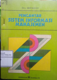 Pengantar Sistem Informasi Manajemen