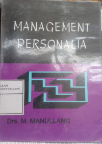 Image of Management Personalia (Edisi Revisi)