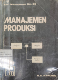 Manajemen Produksi (Seri Manajemen No. 35) Cet.Ke-3