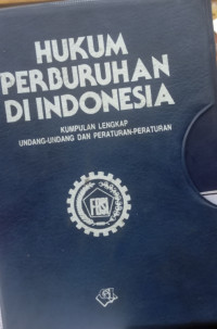 Hukum Perburuhan Di Indonesia