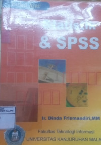 Buku Ajar: Statistik dan SPSS