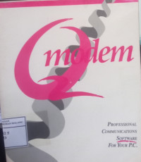 Image of Qmodem: Professional Communications Software for Your P.C.