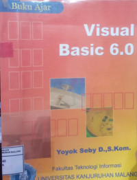 Buku Ajar: Visual Basic 6.0