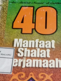 40 Manfaat Sholat Berjamaah