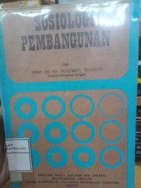 Sosiologi Pembangunan