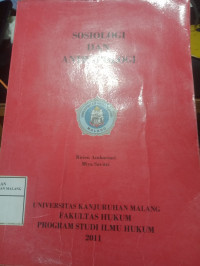 Sosiologi dan Antropologi