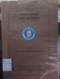 Buku Ajar: Pengantar Ilmu Ekonomi