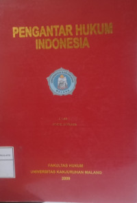 Pengantar Hukum Indonesia