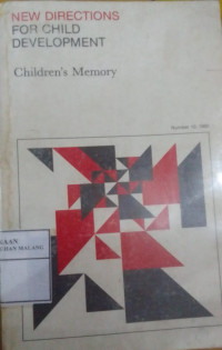 Children's Memory : New Directions for Child Development