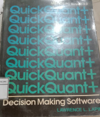 Image of QuickQuant+ Decision Making Software